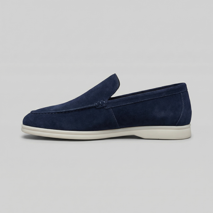 Men's Suede Slip-On Loafers