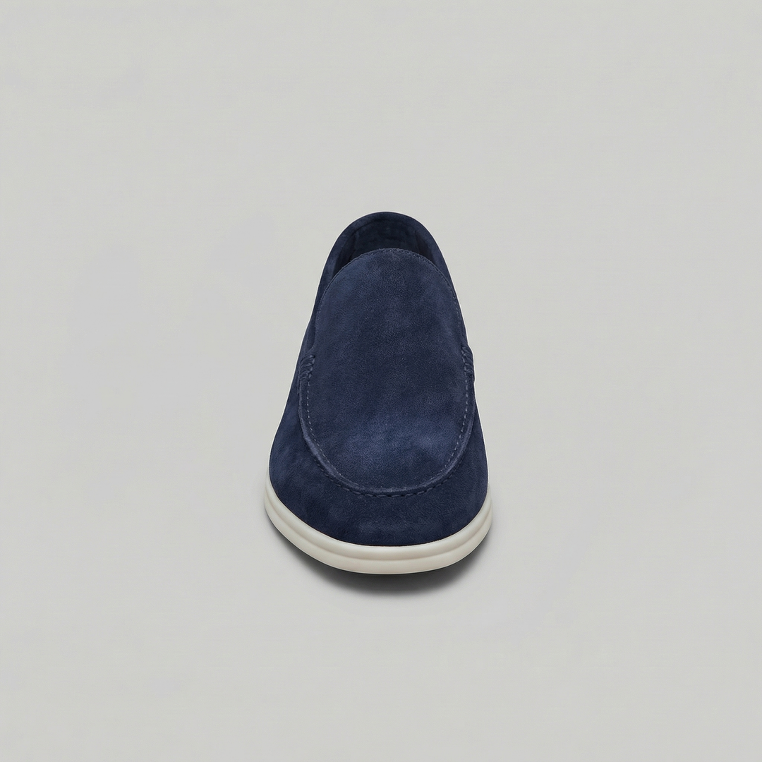 Men's Suede Slip-On Loafers