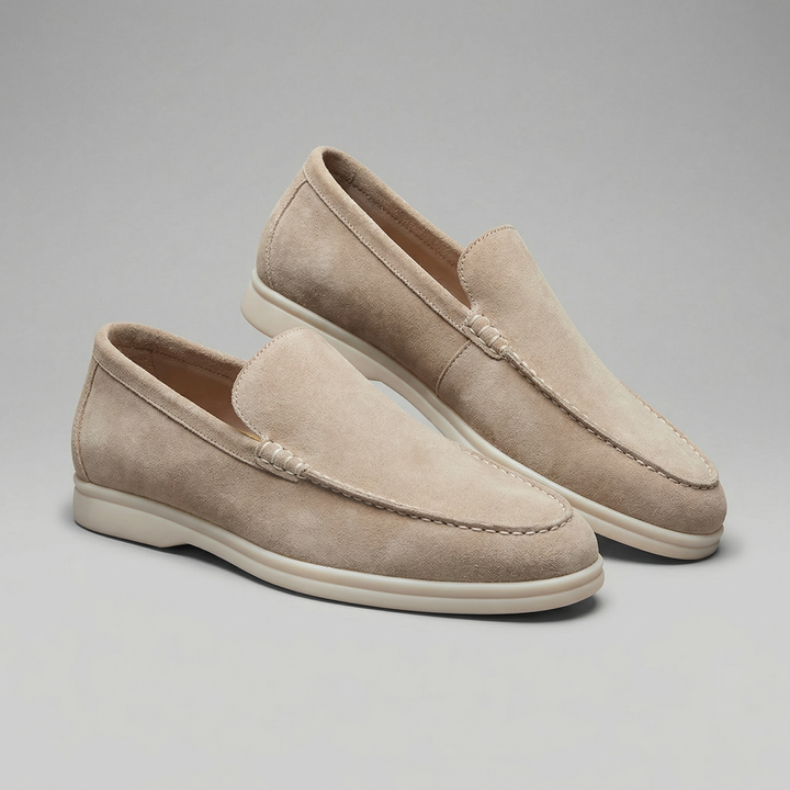 Men's Suede Slip-On Loafers