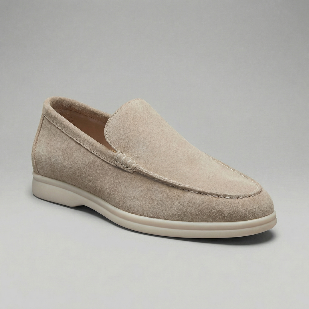 Men's Suede Slip-On Loafers