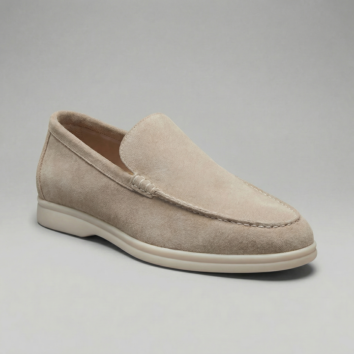 Men's Suede Slip-On Loafers