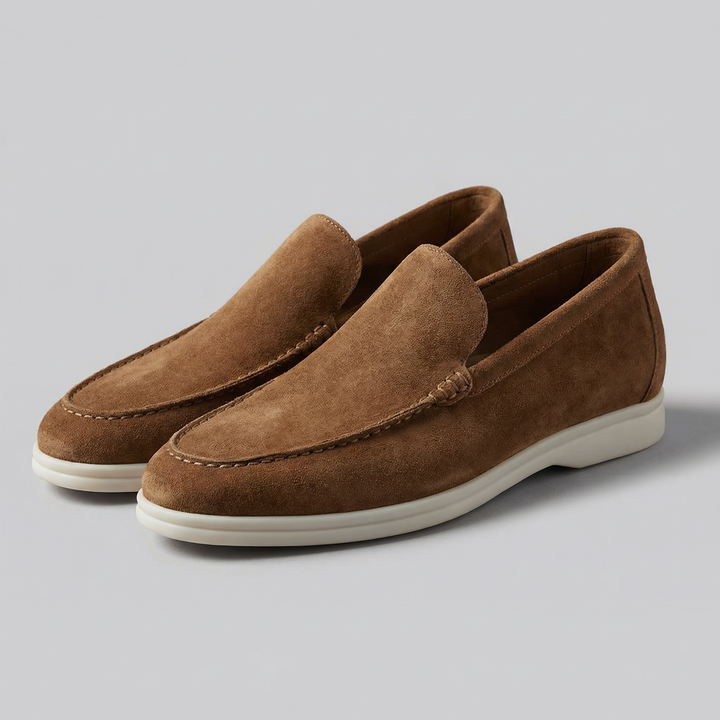 Men's Suede Slip-On Loafers