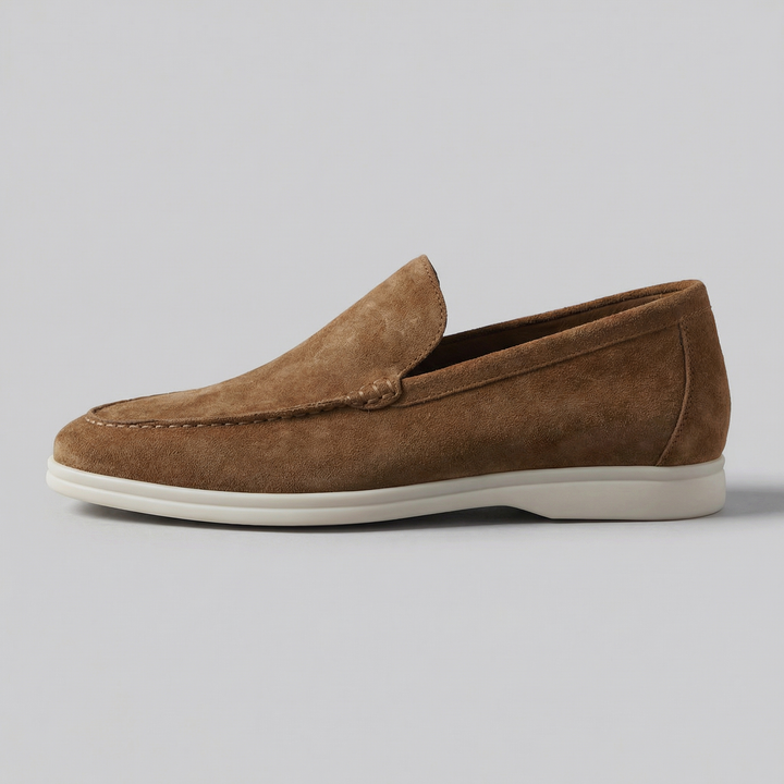 Men's Suede Slip-On Loafers