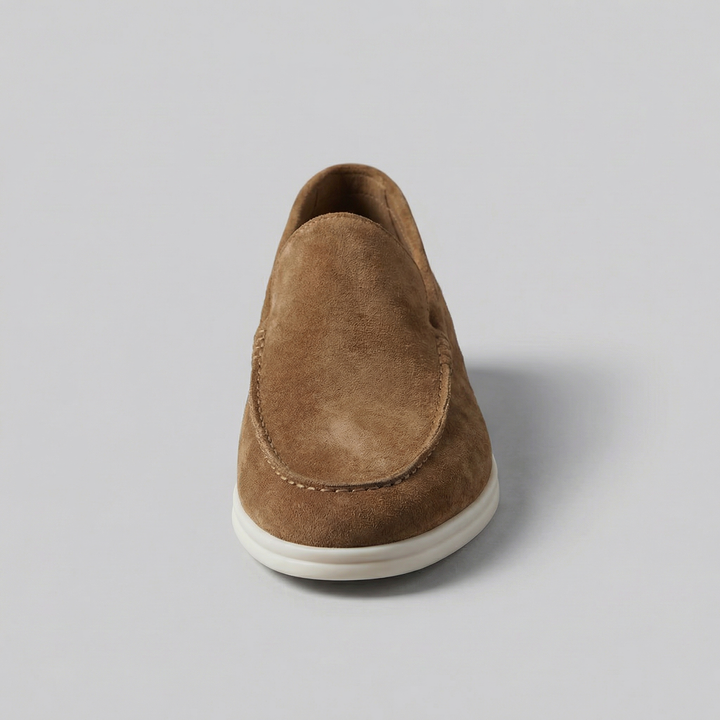 Men's Suede Slip-On Loafers