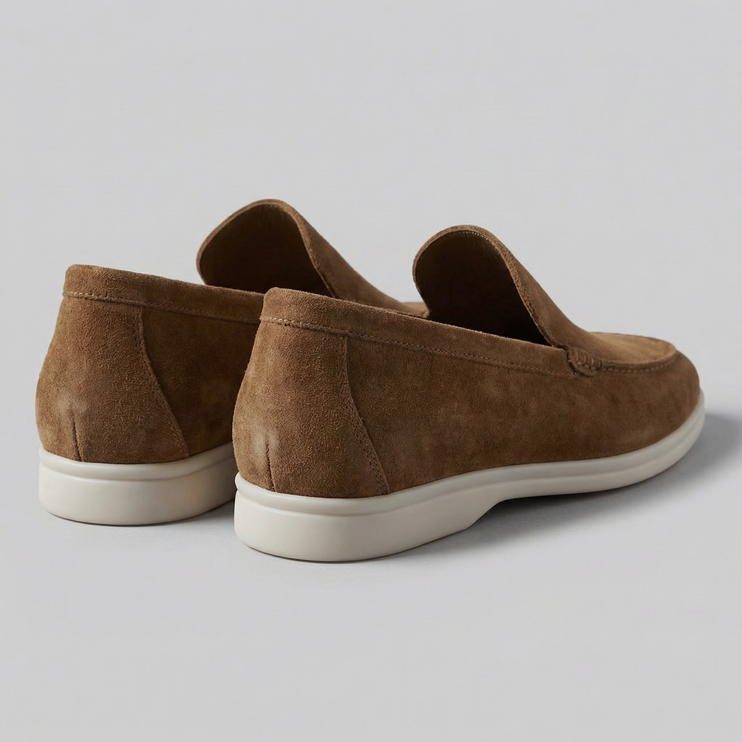 Men's Suede Slip-On Loafers
