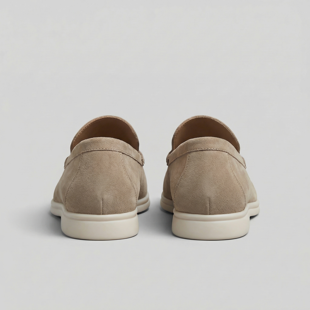Men's Suede Slip-On Loafers