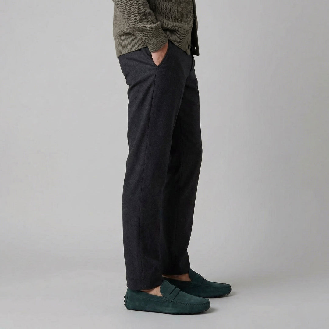 Men's Stylish Suede Penny Loafers