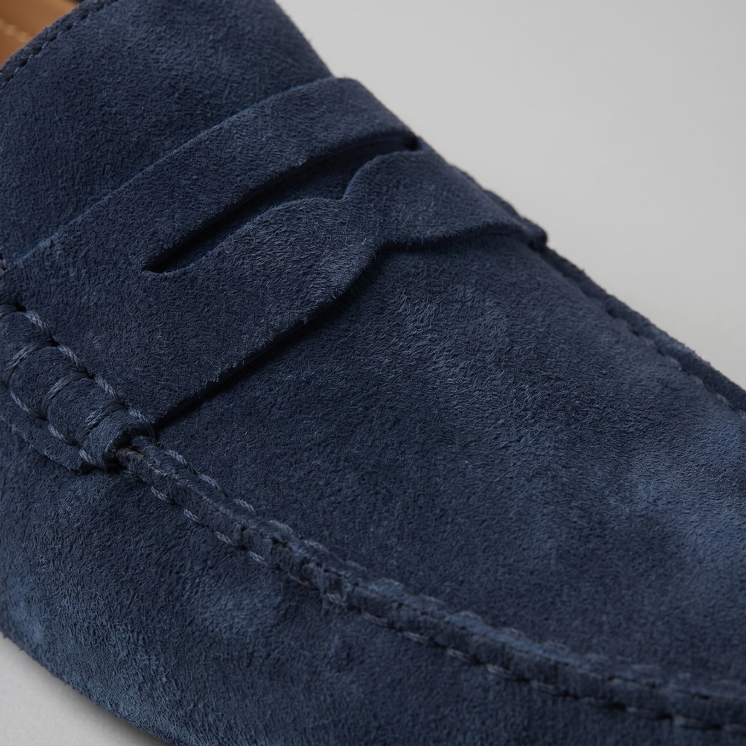 Men's Stylish Suede Penny Loafers