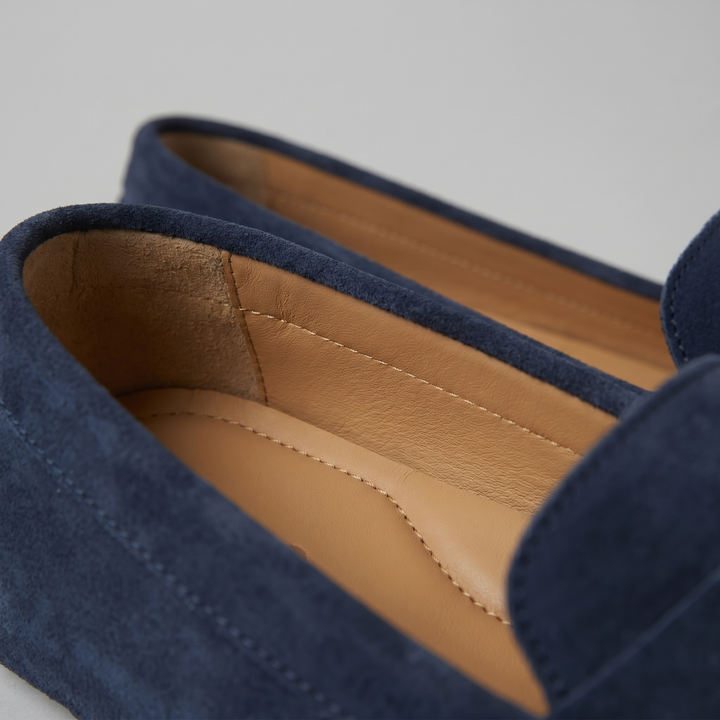 Men's Stylish Suede Penny Loafers