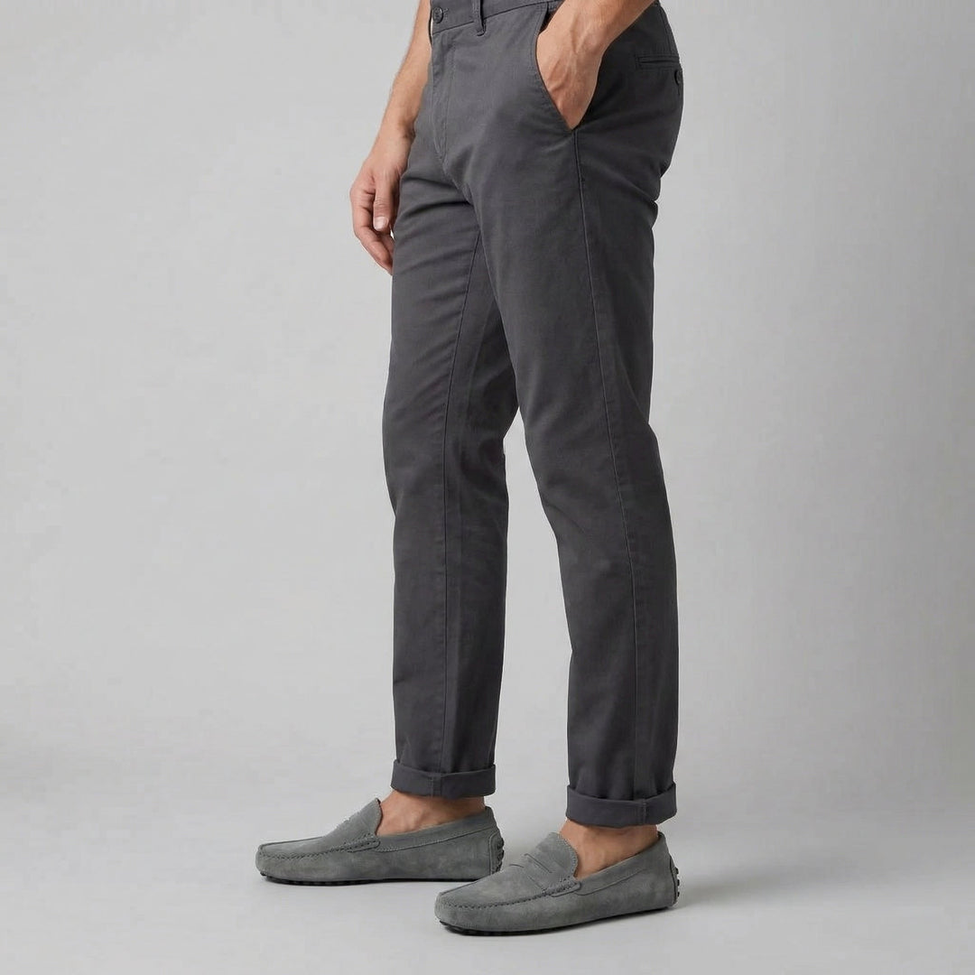 Men's Stylish Suede Penny Loafers