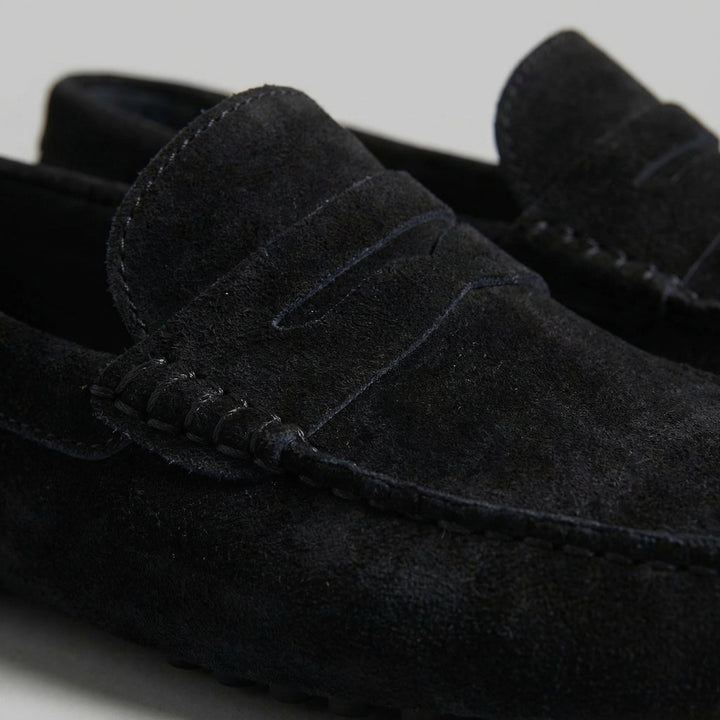 Men's Stylish Suede Penny Loafers
