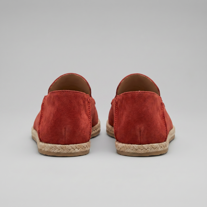 Men's Suede Espadrille Loafers