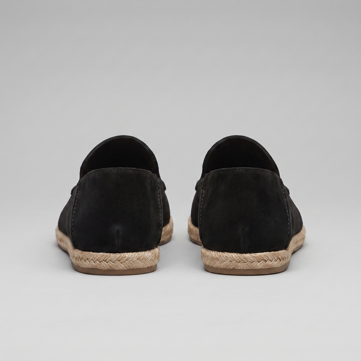 Men's Suede Espadrille Loafers