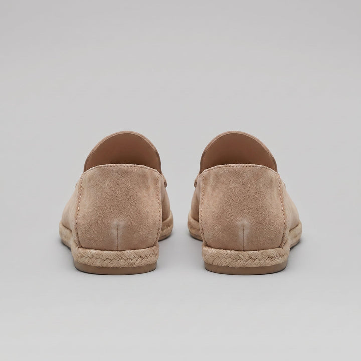Men's Suede Espadrille Loafers