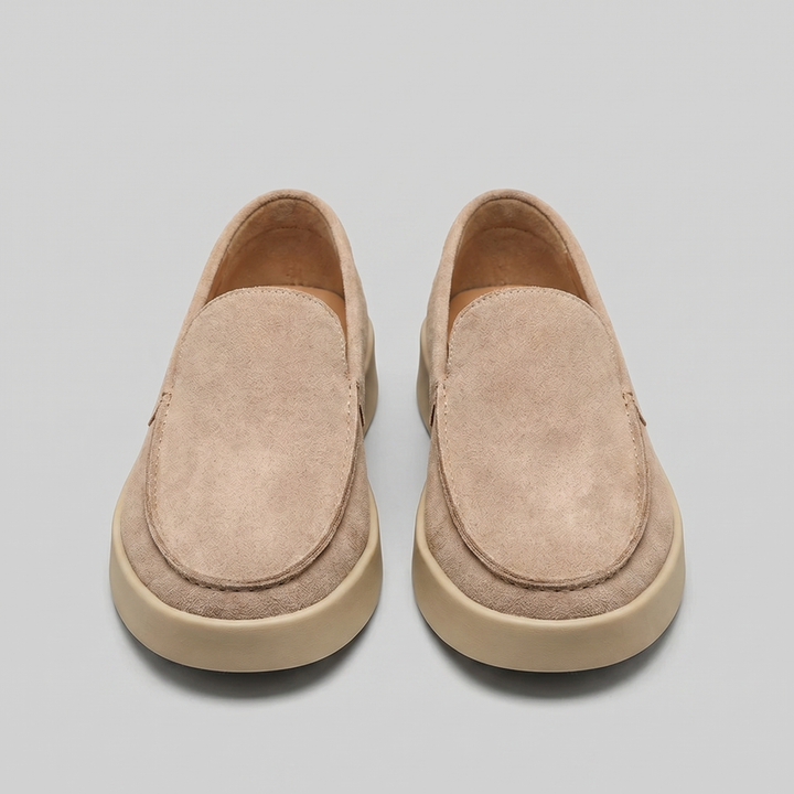 Men's Suede Mid Loafers