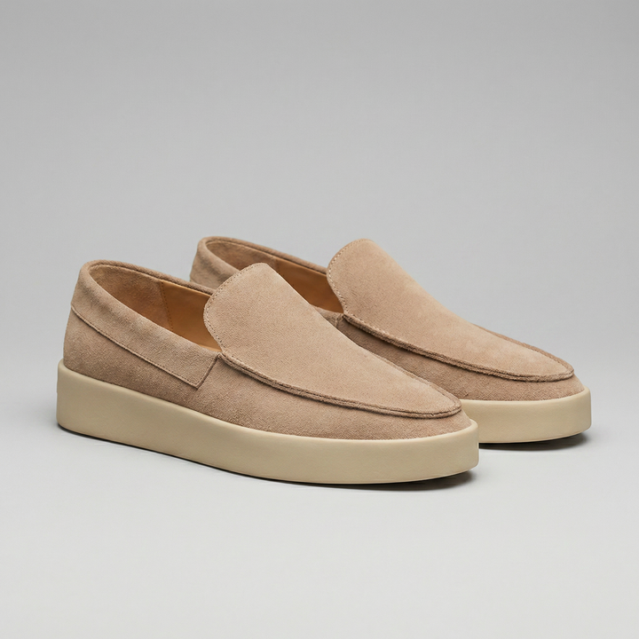 Men's Suede Mid Loafers