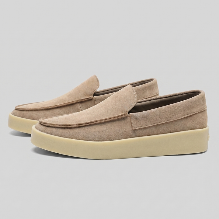 Men's Suede Mid Loafers