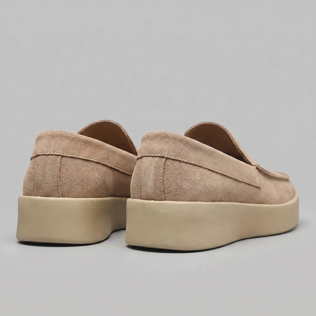 Men's Suede Mid Loafers