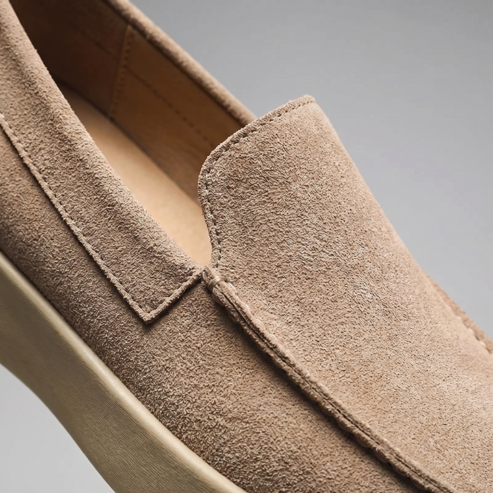 Men's Suede Mid Loafers