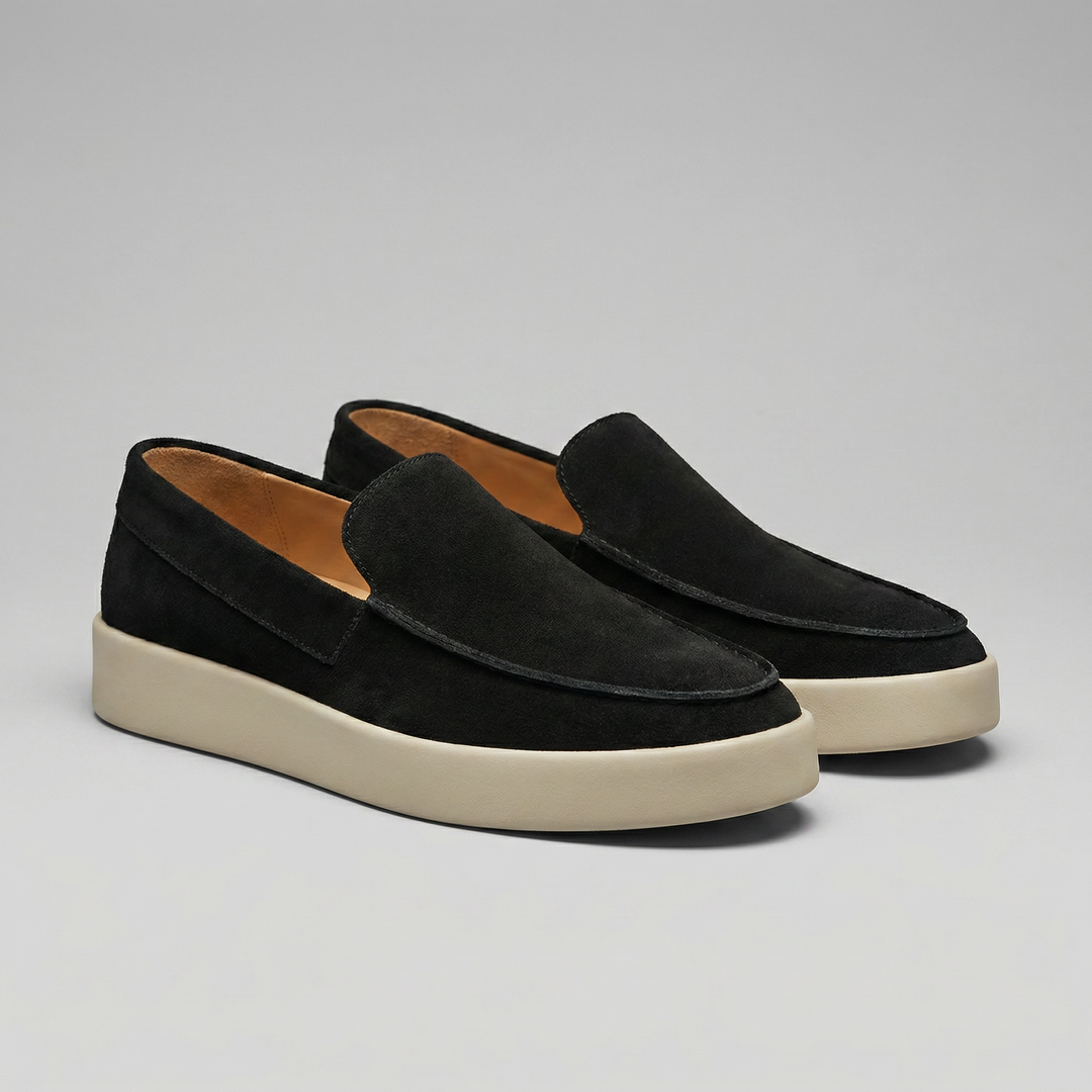 Men's Suede Mid Loafers