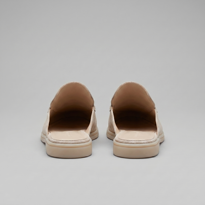 Men's Suede Backless Loafer Mules