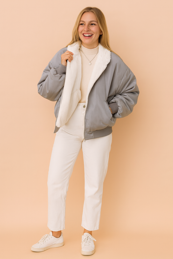 Natalia | Reversible jacket in a casual style