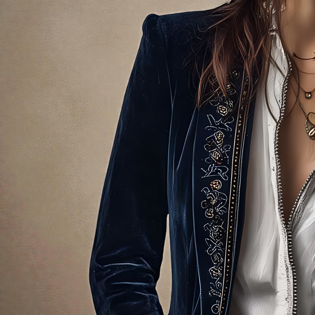 Potts Point | Velvet Statement Blazer