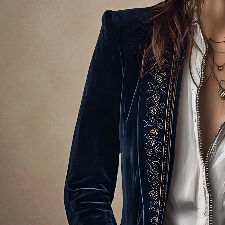 Potts Point | Velvet Statement Blazer