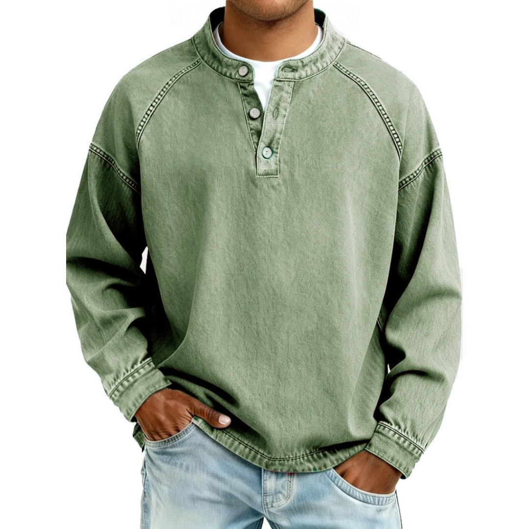 Stanley | Vintage Button Long Sleeve Shirt