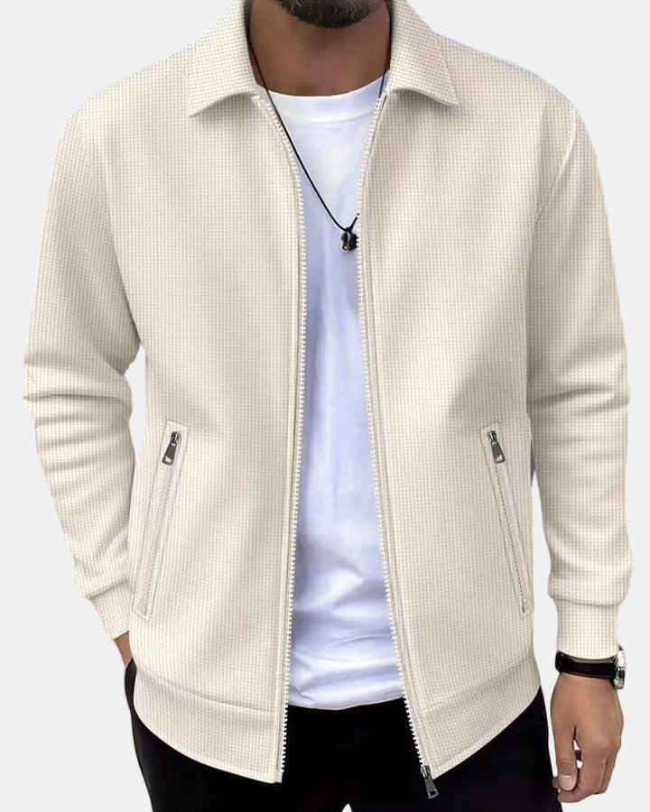 Gideon | Classic Textured Athletic Jacket