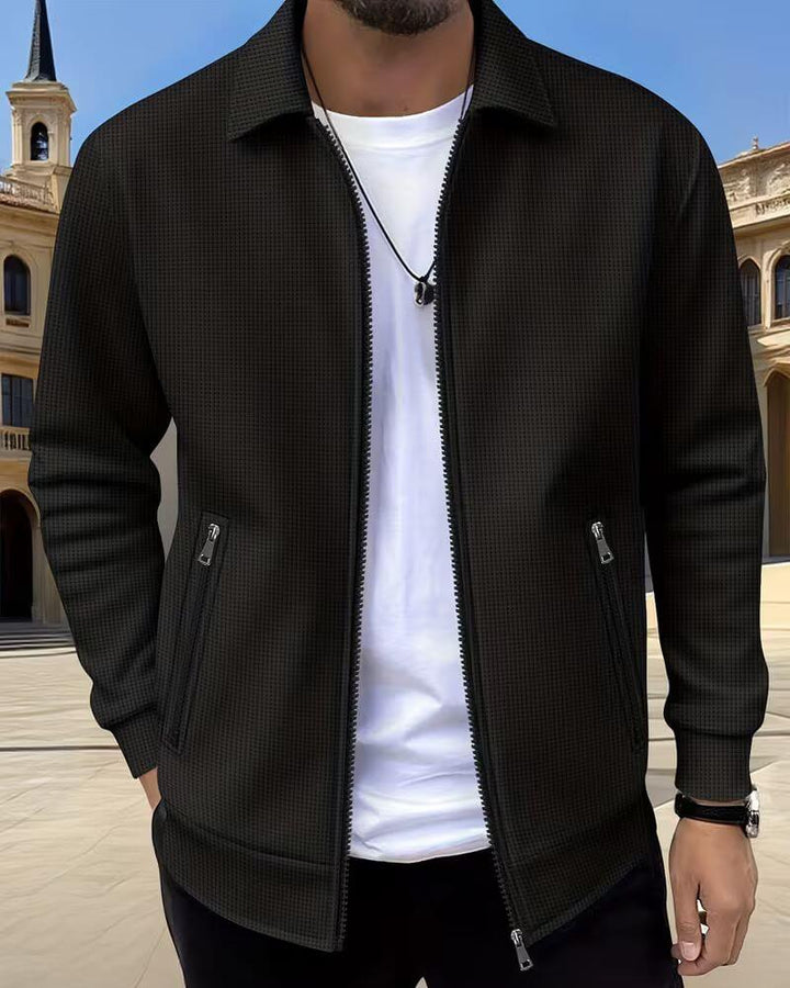 Gideon | Classic Textured Athletic Jacket