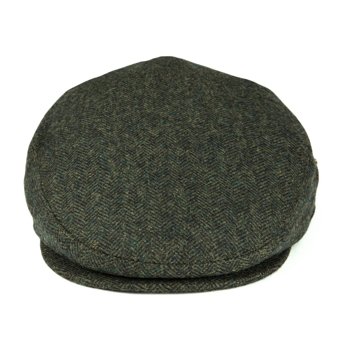 James | Classic Herringbone Stitch Flat Cap
