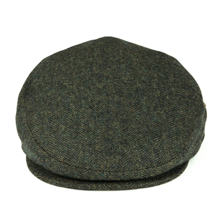 James | Classic Herringbone Stitch Flat Cap