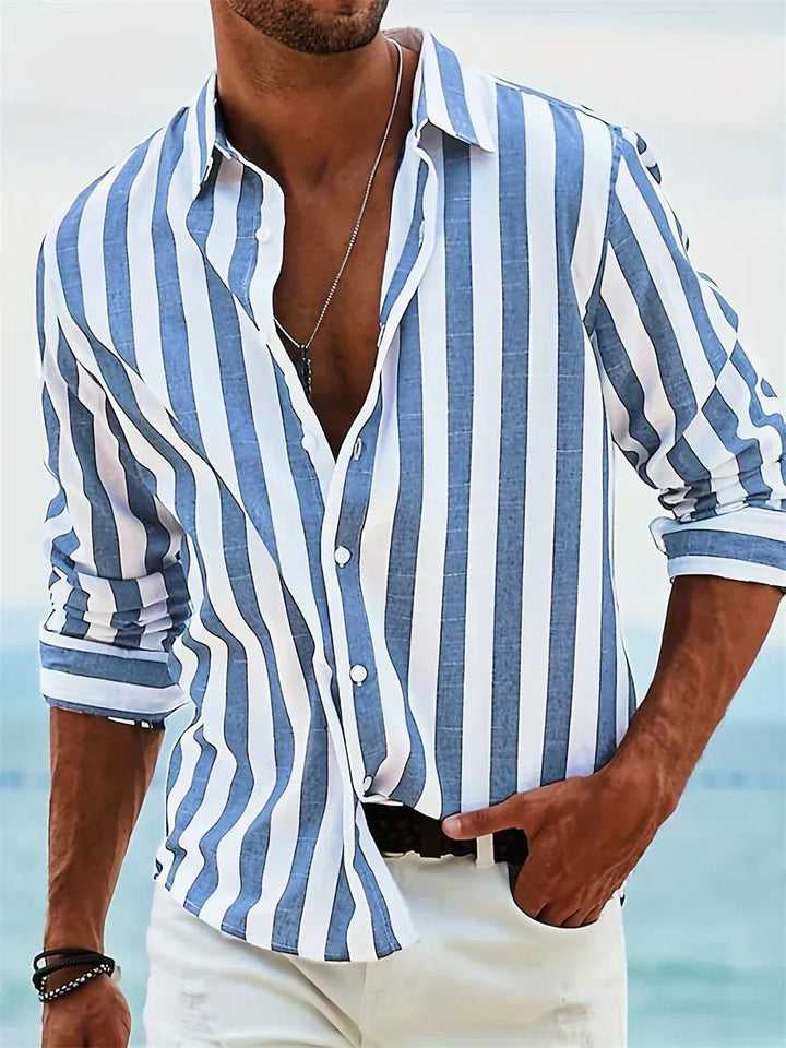 Sebastian | Classic Striped Summer Shirt