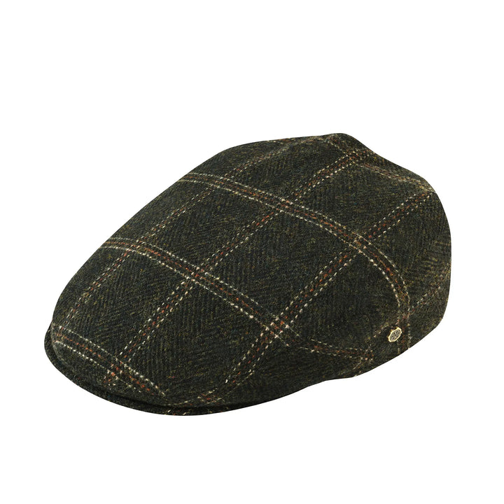 James | Classic Herringbone Stitch Flat Cap