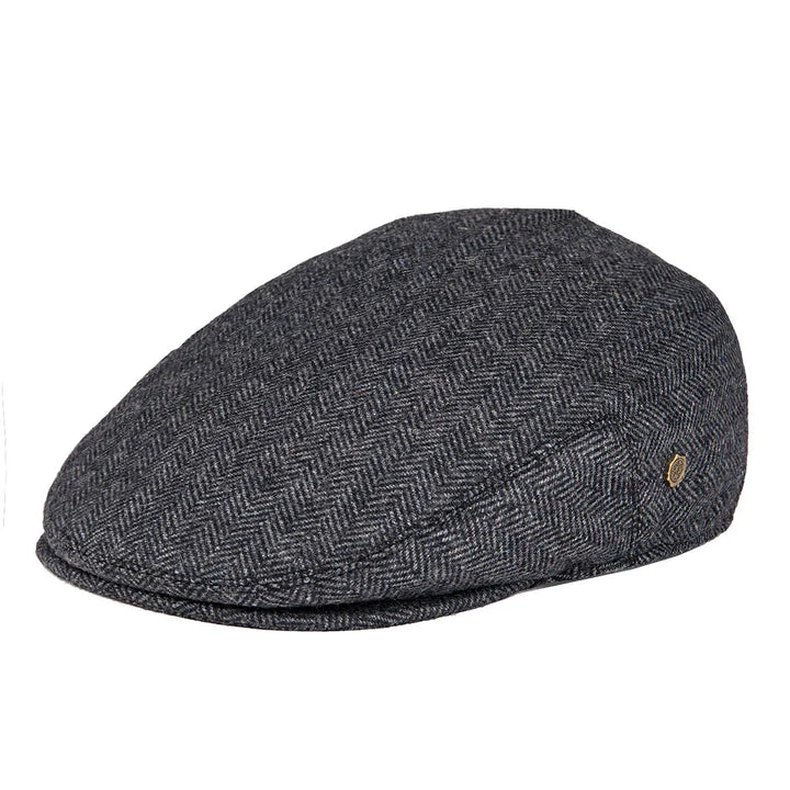 James | Classic Herringbone Stitch Flat Cap