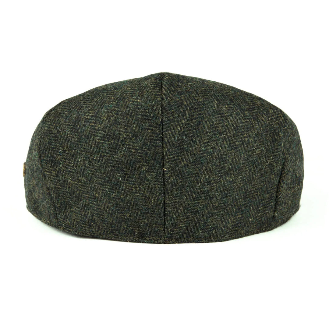 James | Classic Herringbone Stitch Flat Cap