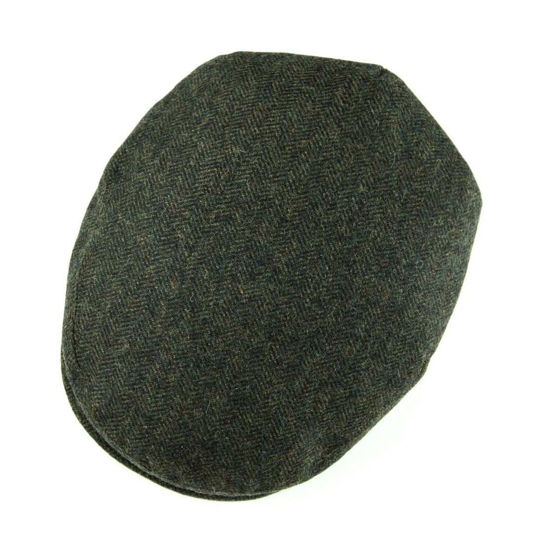 James | Classic Herringbone Stitch Flat Cap