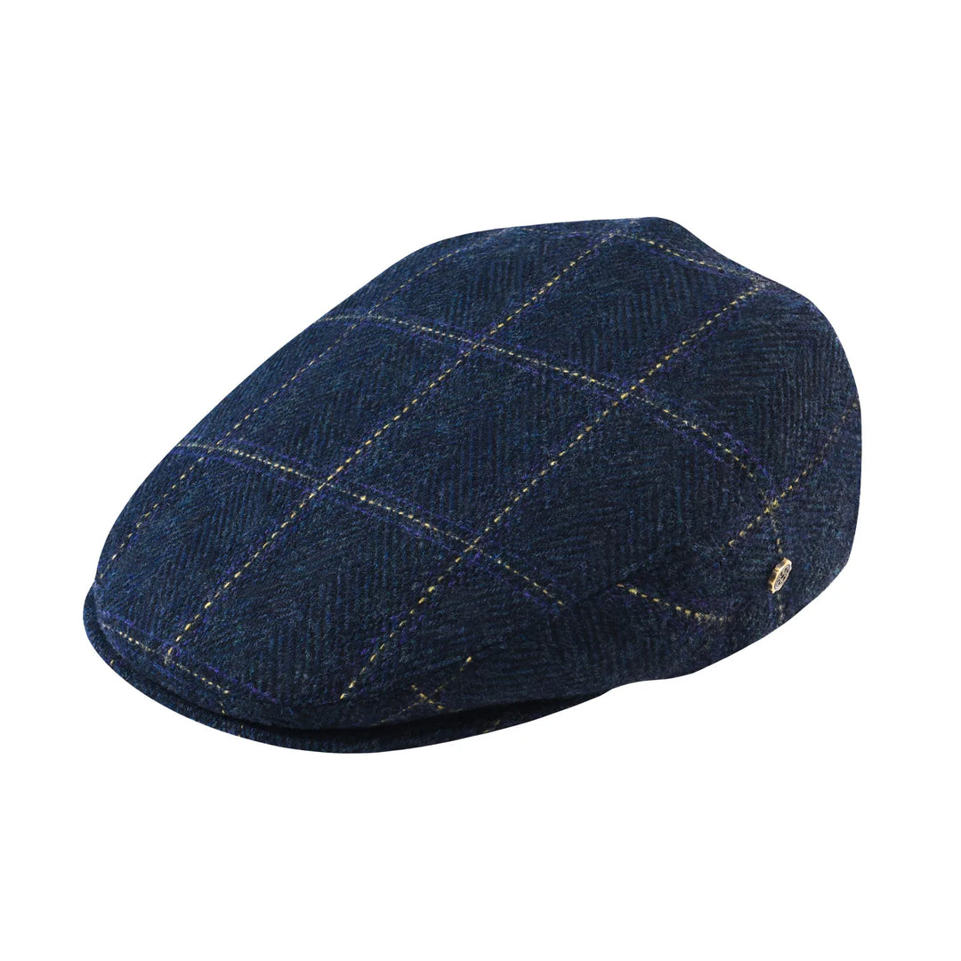 James | Classic Herringbone Stitch Flat Cap