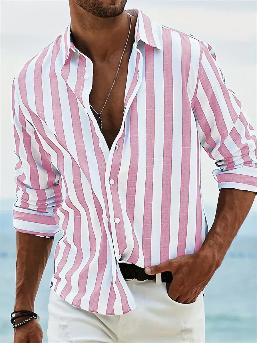 Sebastian | Classic Striped Summer Shirt