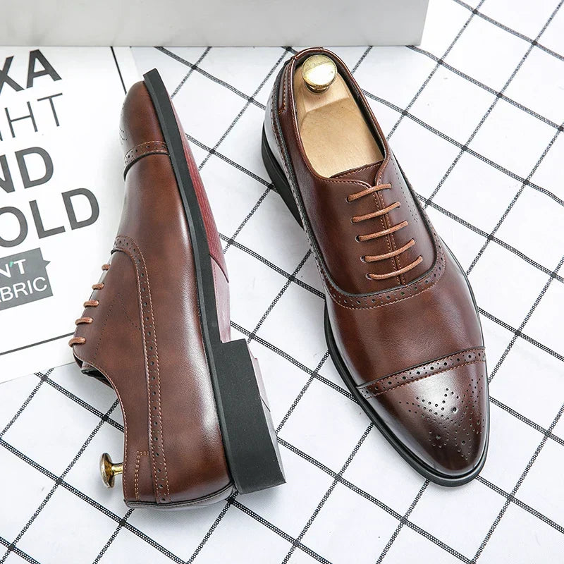 Felipe | Classic Premium Oxford Shoes