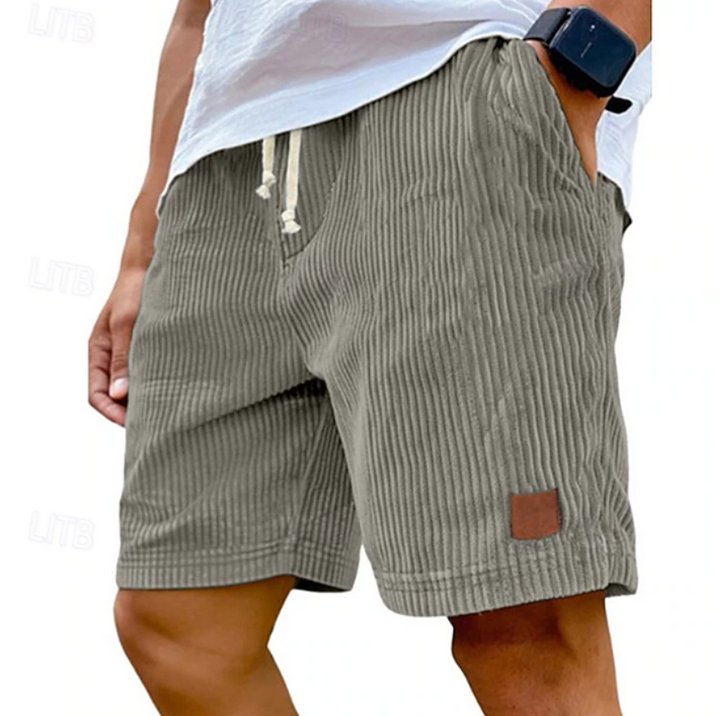Alistair | Classic Lace Summer Corduroy Shorts