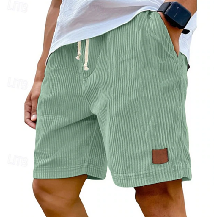 Alistair | Classic Lace Summer Corduroy Shorts