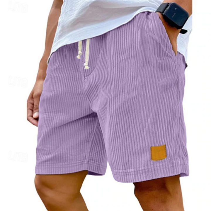 Alistair | Classic Lace Summer Corduroy Shorts