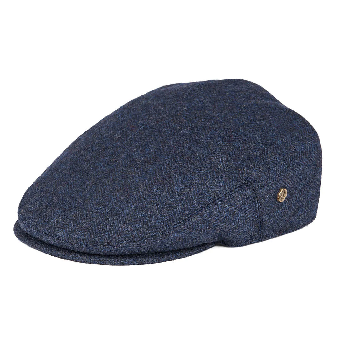 James | Classic Herringbone Stitch Flat Cap