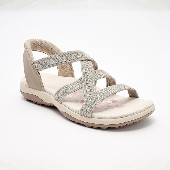 Reggae Knit Crossover Sandals