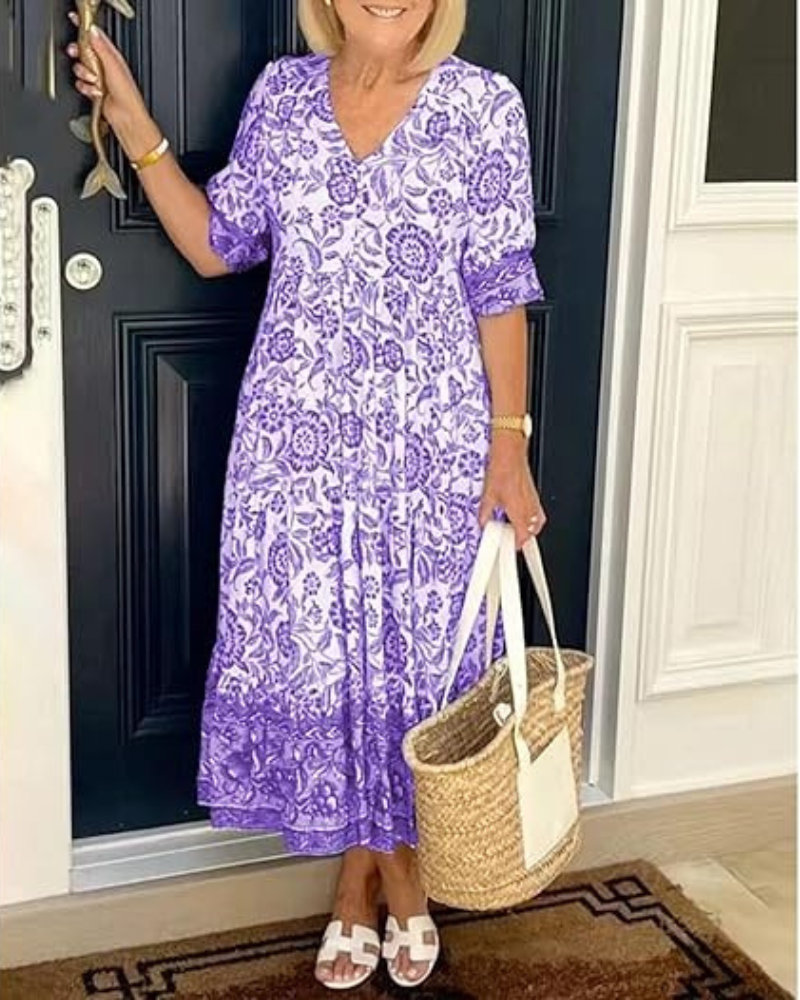 Emma | Elegant and Airy Floral Dress