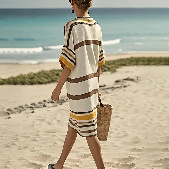 Zoe | Flowing Striped Dress