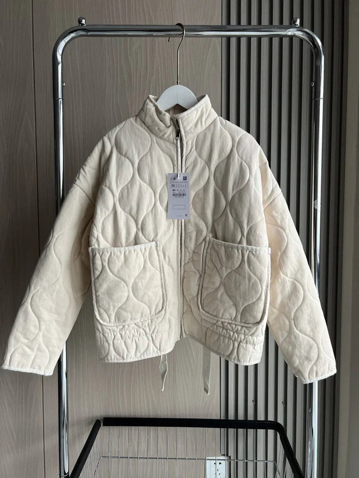Vintage Quilted Jacket | Women's Outerwear Winter Coat