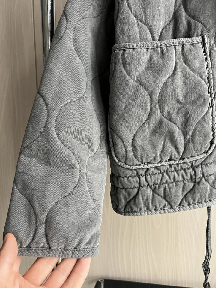 Vintage Quilted Jacket | Women's Outerwear Winter Coat